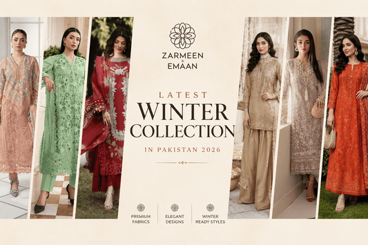 Latest winter collection 2026 zarmeen emaan