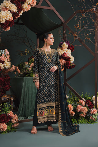 3PC Zarmeen & Emaan Viscose Code:D #ZE:359