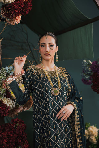 3PC Zarmeen & Emaan Viscose Code:D #ZE:359