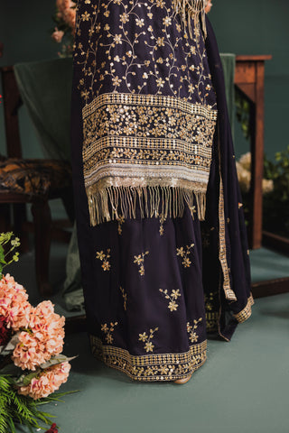 3PC Zarmeen & Emaan Viscose Code:ZE:663