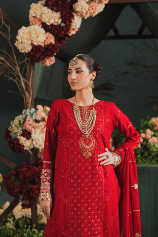 3PC Zarmeen & Emaan Viscose Code:ZE:457