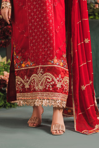 3PC Zarmeen & Emaan Viscose Code:ZE:457