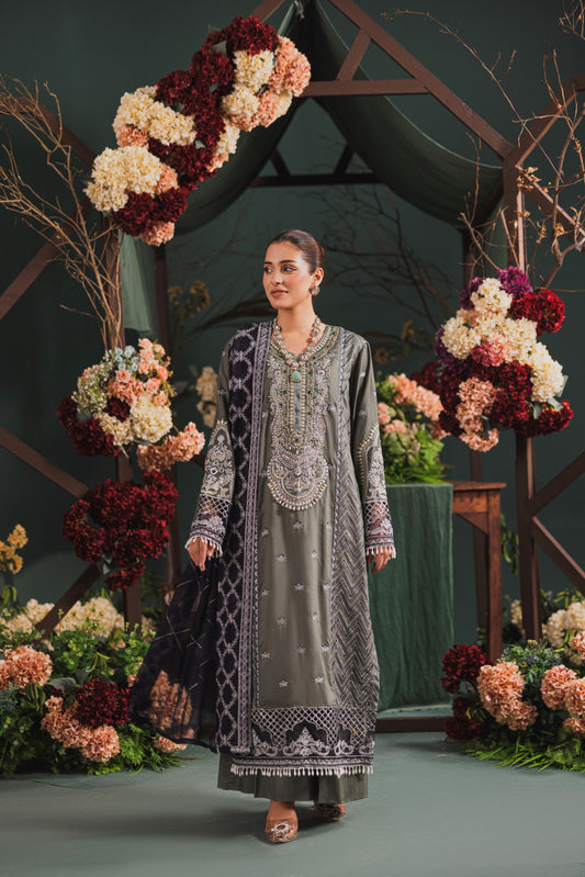 3PC Zarmeen & Emaan Viscose Code:D #ZE:149