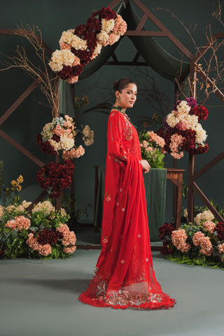 3PC Zarmeen & Emaan Viscose Code:ZE:637