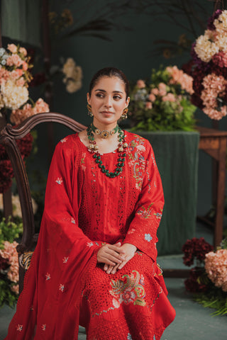 3PC Zarmeen & Emaan Viscose Code:ZE:637