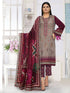 BANA DARA 3PC Munarq By Nisha Designer :M:169