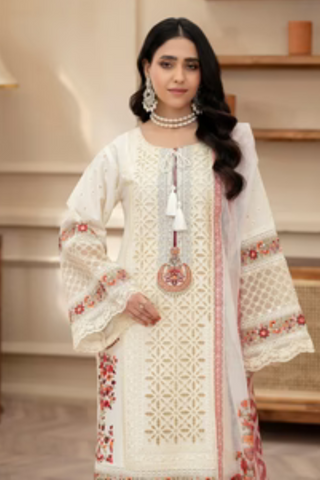 Premium 3pc EMB Viscose Zarmeen & Emaan Z.E-749