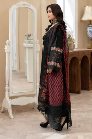 Premium 3pc EMB Viscose Zarmeen & Emaan Z.E-749