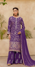 Premium EMB 3PC Zarmeen & Emaan Z.E-714