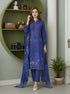 Emb 3pc Nisha Designer Lawn V-2529
