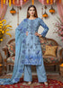 Emb Print 3pc Munarq By ND Lawn V-2531