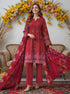Emb Print 3pc Munarq By ND Lawn V-2531