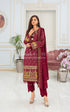 3PC Zarmeen Emaan Lawn Code: Z.E-559 B