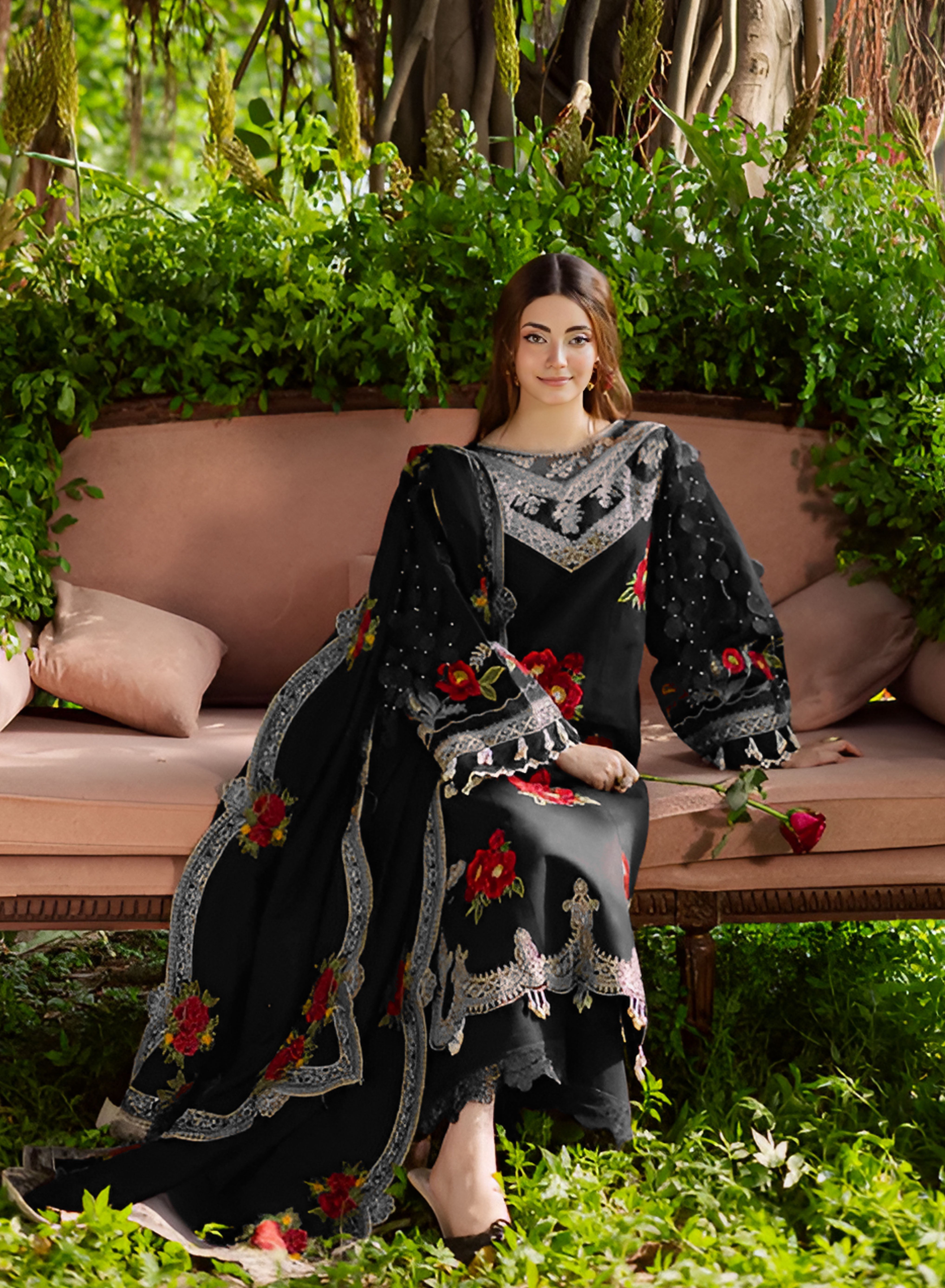 Zarmeen Emaan Premium Viscose Suit ZE-759
