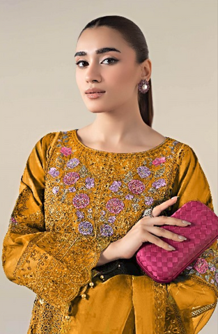 Premium 3pc EMB Viscose Zarmeen & Emaan Z.E-747