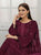 Emb 3pc Vintex Peach Munarq By Nisha Designer 2535
