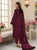 Emb 3pc Vintex Peach Munarq By Nisha Designer 2535