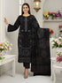 Emb 3pc Vintex Peach Munarq By Nisha Designer 2535