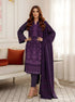 3pc EMB Munarq By Nisha Designer V-2543