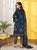 3pc EMB Nisha Designer V-2544