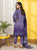 3pc EMB Nisha Designer V-2544