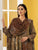3pc EMB Nisha Designer V-2544
