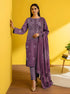 3pc EMB Nisha Designer V-2544