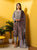 3pc EMB Nisha Designer V-2544