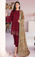 Lawn 3PC Zarmeen & Emaan Premium Code: 502