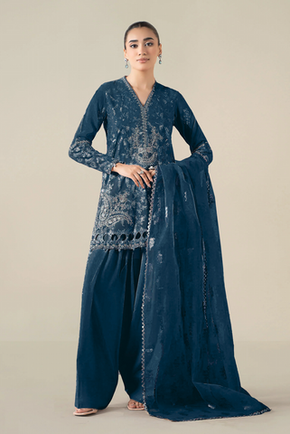 Premium 3pc EMB Viscose Zarmeen & Emaan Z.E-746