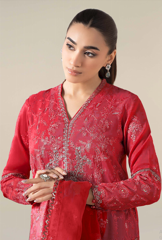 Premium 3pc EMB Viscose Zarmeen & Emaan Z.E-746