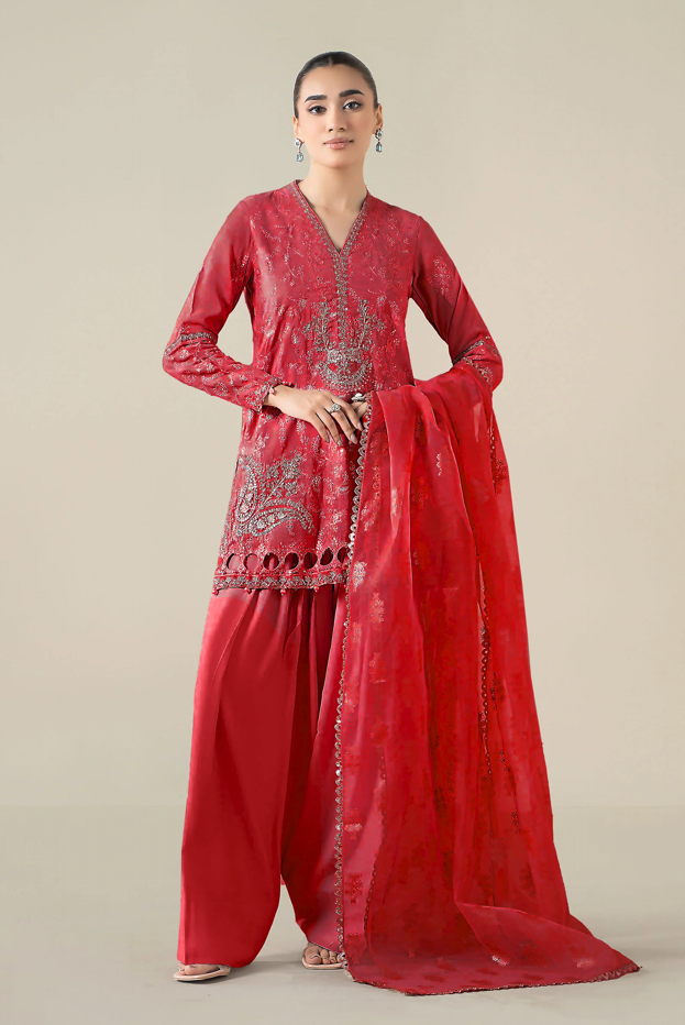 Premium 3pc EMB Viscose Zarmeen & Emaan Z.E-746