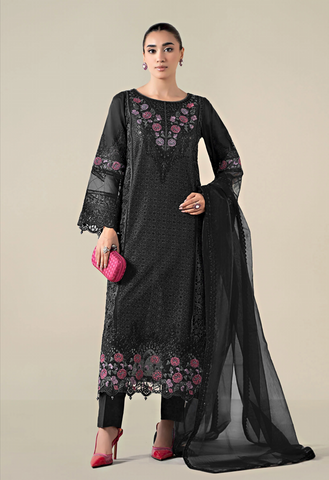 Premium 3pc EMB Viscose Zarmeen & Emaan Z.E-747