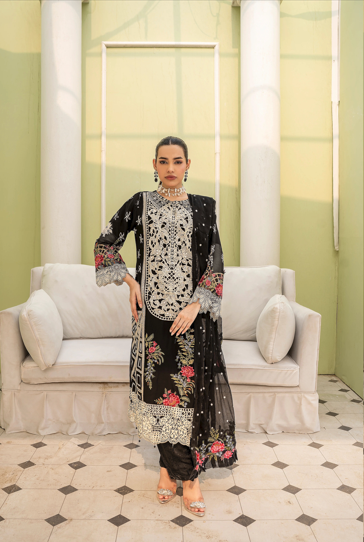 Premium 3pc EMB Viscose Zarmeen & Emaan Z.E-751