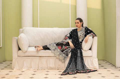 Premium 3pc EMB Viscose Zarmeen & Emaan Z.E-751