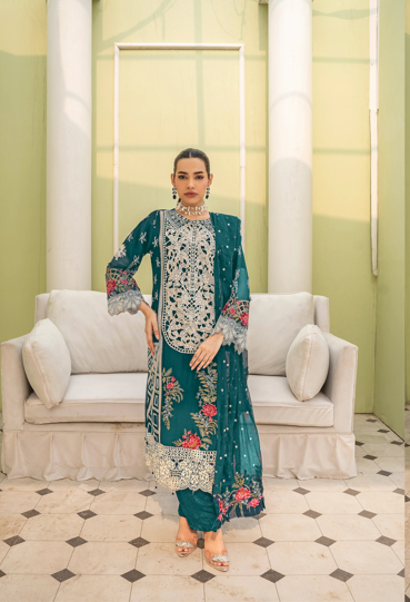 Premium 3pc EMB Viscose Zarmeen & Emaan Z.E-751