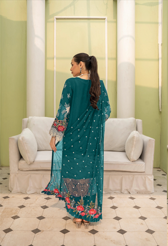 Premium 3pc EMB Viscose Zarmeen & Emaan Z.E-751