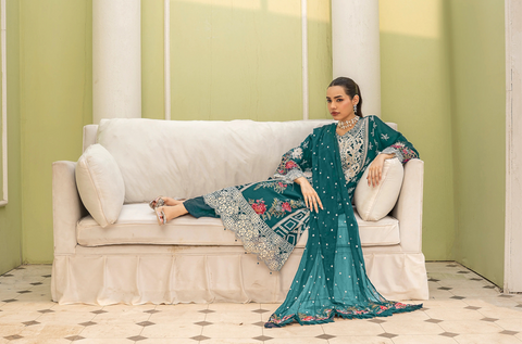 Premium 3pc EMB Viscose Zarmeen & Emaan Z.E-751