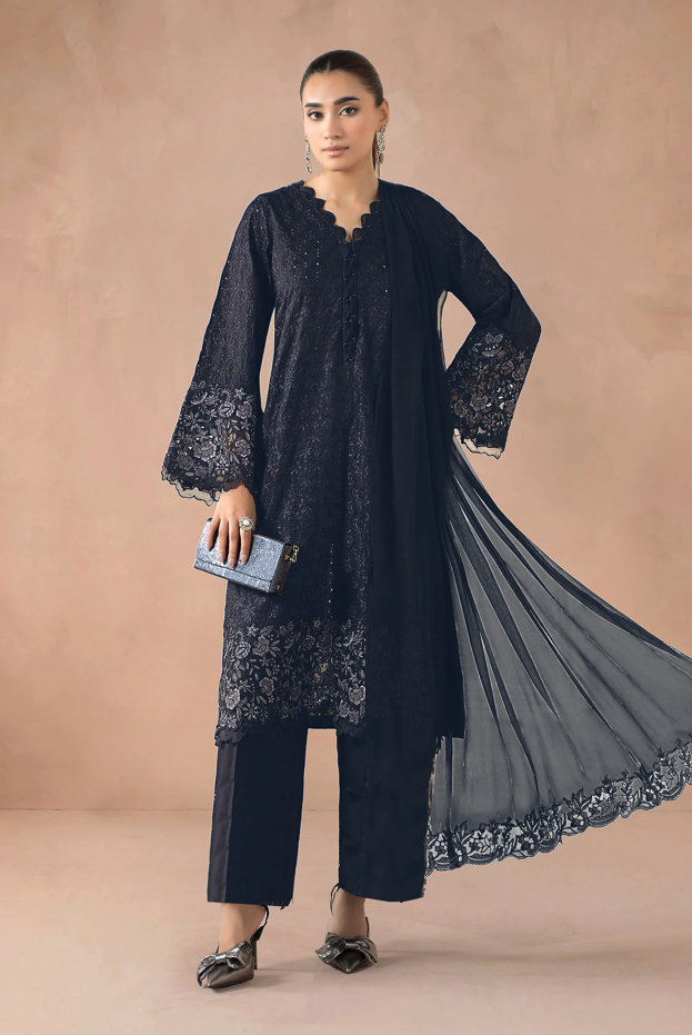 Premium 3pc EMB Viscose Zarmeen & Emaan Z.E-754