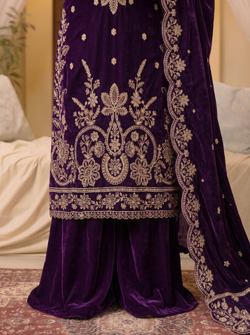 Zarmeen Emaan Premium Embroidered Velvet ZE-973-6