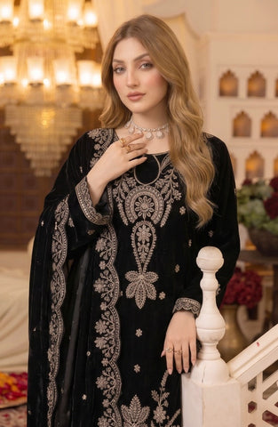 Zarmeen Emaan Premium Embroidered Velvet ZE-973-5