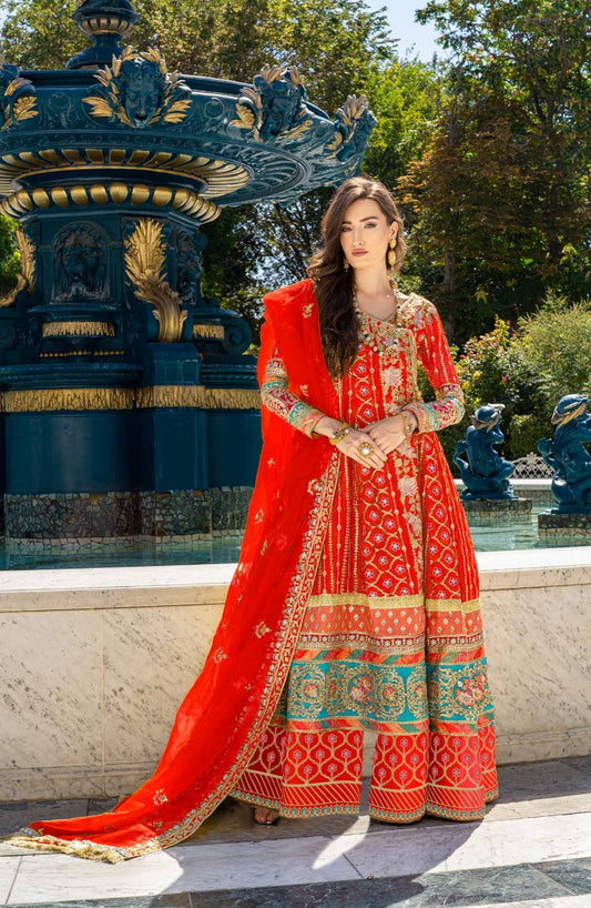 Premium 3pc EMB Viscose Zarmeen & Emaan Z.E 455