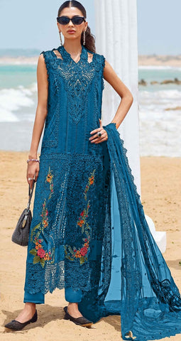 Premium 3pc EMB Viscose Zarmeen & Emaan Z.E-737