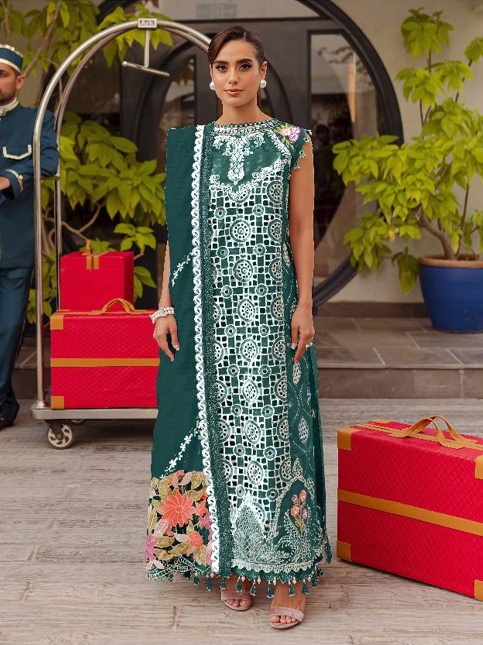 Premium 3pc EMB Viscose Zarmeen & Emaan Z.E 740