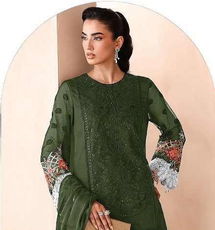 Premium 3pc EMB Viscose Zarmeen & Emaan Z.E-744