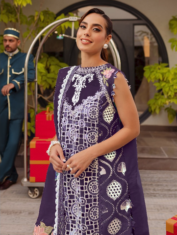 Premium 3pc EMB Viscose Zarmeen & Emaan Z.E-740