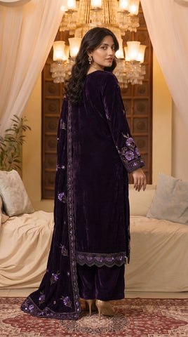 Zarmeen Emaan Premium Embroidered Velvet ZE-966 6