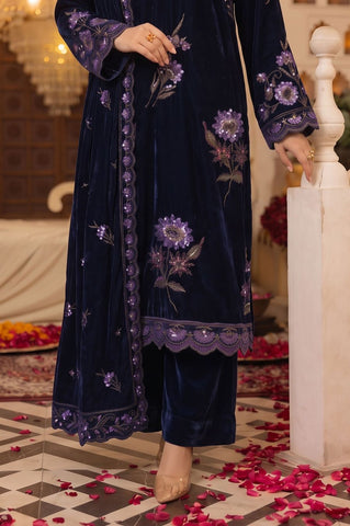 Zarmeen Emaan Premium Embroidered Velvet ZE-966 5