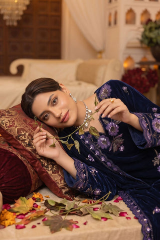 Zarmeen Emaan Premium Embroidered Velvet ZE-966 5
