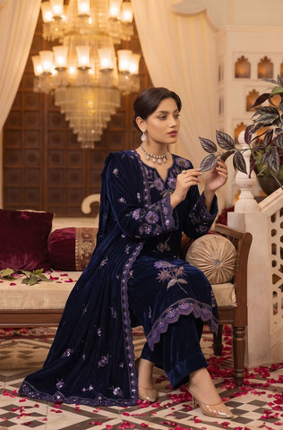 Zarmeen Emaan Premium Embroidered Velvet ZE-966 5